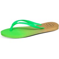 Havaianas Slim Gradient White/Fluorescent Electric Gr....