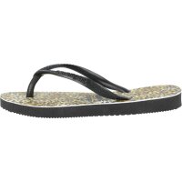 Havaianas Slim Leopard Black/Black Gr. 27/28