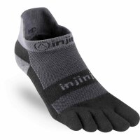 Injinji RUN MIDWEIGHT NO SHOW BLACK /GRAY S