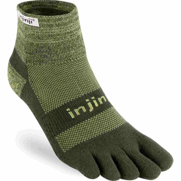 Injinji TRAIL MIDWEIGHT MINI-CREW HERB