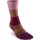 Injinji WOMENS TRAIL MIDWEIGHT CREW POMEGRANATE M/L