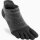 Injinji RUN LIGHTWEIGHT NO SHOW NEW Black S