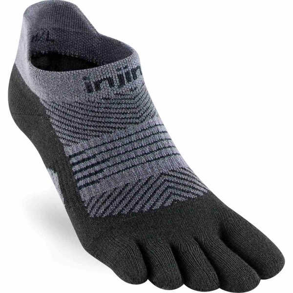 Injinji WOMENS RUN LIGHTWEIGHT NO-SHOW BLACK