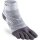Injinji RUN LIGHTWEIGHT MINI-CREW GRAY M