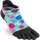Injinji WOMENS RUN LIGHTWEIGHT NO-SHOW SPECTRUM FIZZ XS/S