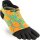 Injinji WOMENS SPECTRUM RUN LIGHTWEIGHT NO-SHOW PINA XS/S