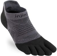 Injinji RUN ORIGINAL WEIGHT NO-SHOW BLACK S