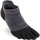 Injinji RUN ORIGINAL WEIGHT NO-SHOW BLACK S