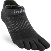 Injinji WOMENS RUN LIGHTWEIGHT NO-SHOW BLACK