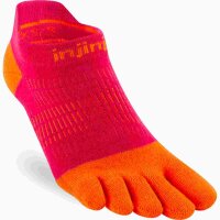 Injinji WOMENS RUN LIGHTWEIGHT NO-SHOW CHILI M/L