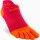 Injinji WOMENS RUN LIGHTWEIGHT NO-SHOW CHILI M/L