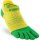 Injinji WOMENS RUN LIGHTWEIGHT NO-SHOW CITRUS