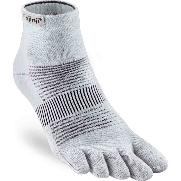 Injinji RUN LIGHTWEIGHT MINI-CREW GRAY