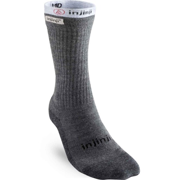 Injinji MENS LINER+HIKER CREW CHARCOAL+HGRAY S/M