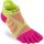 Injinji WOMENS ULTRA RUN NO-SHOW MELON M/L