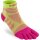 Injinji WOMENS ULTRA RUN MINI-CREW MELON M/L