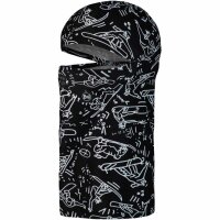 Buff&reg; THERMONET&reg; HINGED BALACLAVA TIVAT BLACK