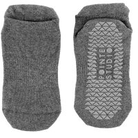 Injinji GRIP FULL FOOT NO-SHOW CHARCOAL