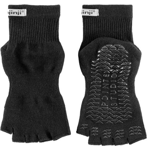 Injinji GRIP TOELESS MINI-CREW BLACK S/M