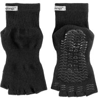 Injinji GRIP TOELESS MINI-CREW BLACK S/M