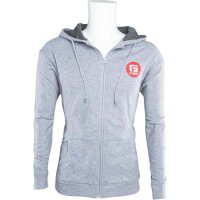 G-FORM KAPUTZENSWEETJACKE MOTION GRAY