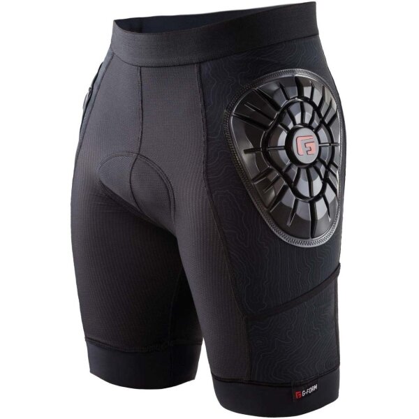 G-Form Elite Herren Protektorshorts BLACK TOPO