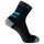 Dexshell Running Sock Black/Aqua Blue M