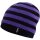 DexShell Children Beanie Cable Twin Pompom  Purple Stripe o/s