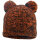 Dexshell Children Beanie Cable Twin Pompom - Tangelo Red - o/s