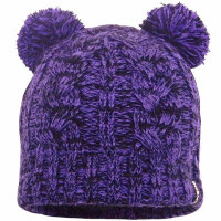 Dexshell Children Beanie Cable Twin Pompom - Purple - o/s