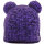 Dexshell Children Beanie Cable Twin Pompom - Purple - o/s