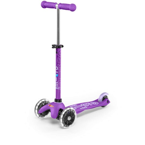Micro Mobility mini micro deluxe LED purple