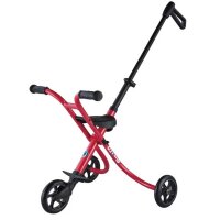 Micro Trike XL (Rubinrot) - Kinder-Roller/Lauf-Dreirad...