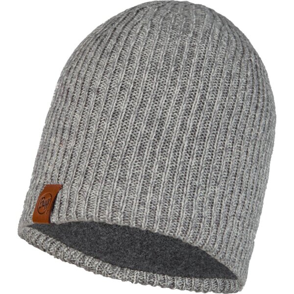 Buff® Knitted & Full Fleece Hat LYNE LIGHT GREY