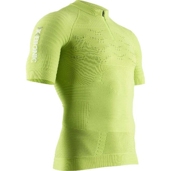 X-BIONIC® EFFEKTOR 4.0 TRAIL RUNNING HALF ZIP SH SL MEN E031 EFFEKTOR GREEN/ARCTIC WHITE XXL
