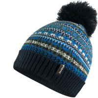 Dexshell Fair Isle Pompom - Blue Bohemia - L/XL