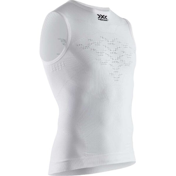 X-BIONIC® ENERGIZER 4.0 LT SINGLET MEN ARCTIC WHITE/DOLOMITE GREY SIZE XXL