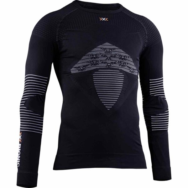 X-BIONIC® ENERGIZER 4.0 SHIRT LG SL MEN OPAL BLACK/ARCTIC WHITE XL
