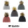 Eisbär Mütze Sanja Lux MÜ (5 Designs zur Auswahl)