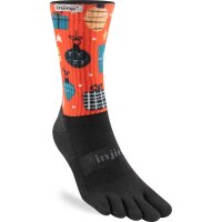 Injinji TRAIL MIDWEIGHT CREW SPECTRUM BOWS L