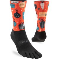 Injinji TRAIL MIDWEIGHT CREW SPECTRUM BOWS L