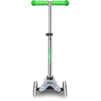 Micro Mobility mini micro deluxe flux LED neon green