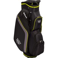 Wilson Golf LITE CART Bag Black/Silver/Citron