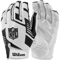 Wilson AD NFL STRETCH FIT REC GLV Wh/BLACK AD