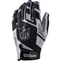 Wilson AD NFL STRETCH FIT REC GLV SILVER