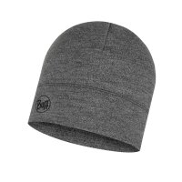 Buff Merino Migweight Beanie MELANGE LIGHT GREY