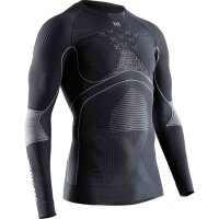 X-BIONIC® ENERGY ACCUMULATOR 4.0 SHIRT LG SL MEN CHARCOAL/PEARL GREY SIZE L