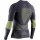 X-BIONIC® ENERGY ACCUMULATOR 4.0 SHIRT LG SL MEN CHARCOAL/YELLOW SIZE XXL