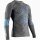 X-BIONIC® ENERGY ACCUMULATOR 4.0 MELANGE SHIRT LG SL MEN DARK GREY MELANGE/BLUE XL
