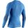 X-BIONIC® ENERGIZER 4.0 SHIRT LG SL MEN TEAL BLUE/ANTHRACITE SIZE XL